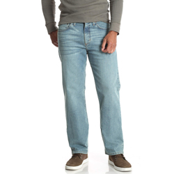 "Wrangler Men's Performance Series Relaxed Fit Flex denim fabric Jean"
