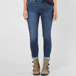 "The Push Up Skinny Polyester Jean"